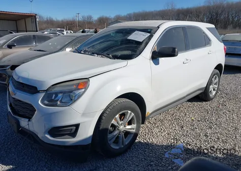 2016 Chevrolet Equinox Ls из США, поврежденный, VIN 2GNFLEEK8G6101904